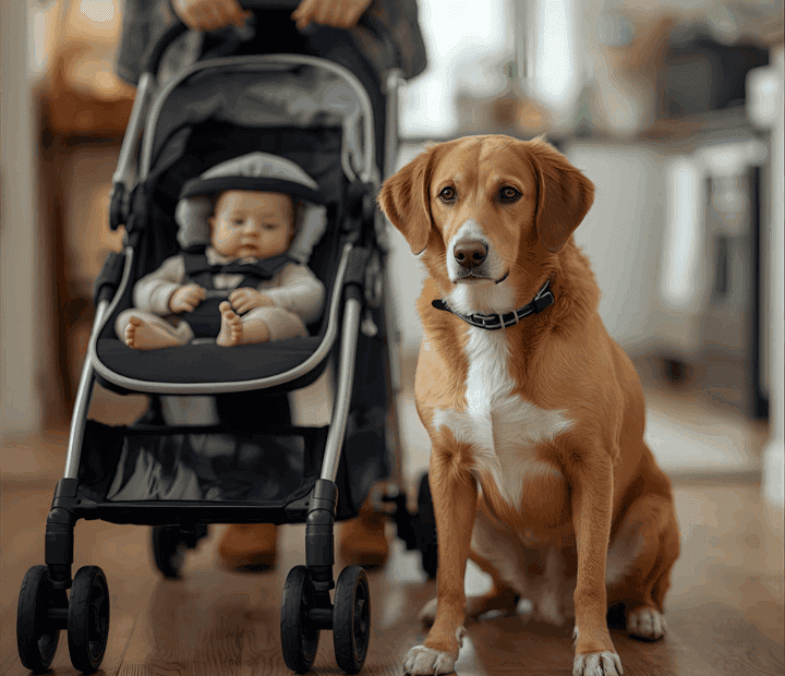 Cómo preparar a tu perro para la llegada del bebé