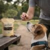 Entrenamiento canino con Selva Snack premio natural de hígado deshidratado